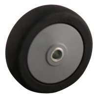 swivel castor 75mm serie 64 ᠆ 42 Bolt hole ball bearing