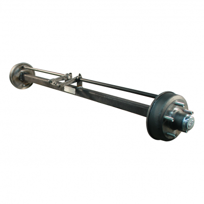 Axles with brake