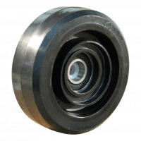 fixed castor 125mm series 07 ᠆ 15 Plate mounting ball bearing