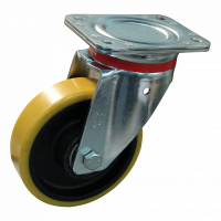 swivel castor 160mm series 28 ᠆ 17 Plate mounting ball bearing