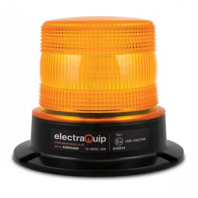 Gyrophare clignotante LED orange 9/30vV 20cm câble 12x 3-Watt