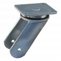 swivel castor 200mm series 04 ᠆ 22 Plate mounting ball bearing