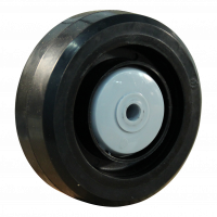 fixed castor 160mm series 07 - 11 Plate mounting ball bearing