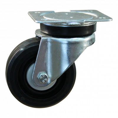 swivel castor 100mm series 07 ᠆ 14 Plate mounting ball bearing