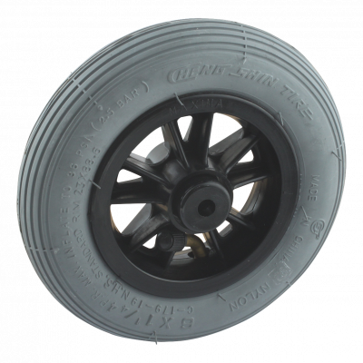 wheel + air tire 150mm serie 60 ball bearing