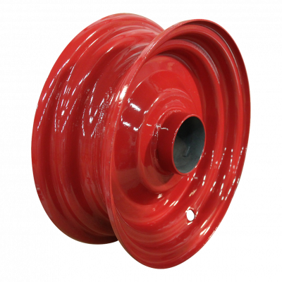 wheel 2.50Ax8 ball bearing seat NL75mm steel red carmine red RAL 3002
