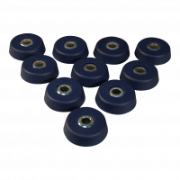 swivel castor 125mm series 09 ᠆ 10 Plate mounting roller bearing