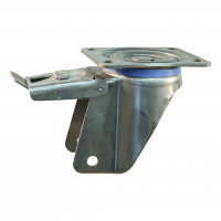 roulette pivotante avec frein 150mm serie 34 ᠆ 35 Fixation platine Roulement à billes en inox
