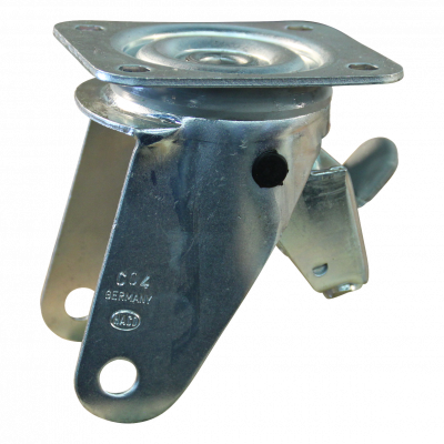 swivel support with brake 160mm 11 Plate mounting