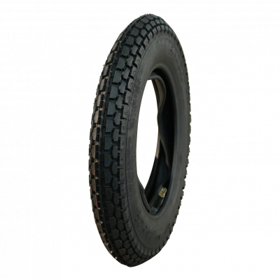 air tire + wheel 2.50-8 V-6607 + 2.50Ax8 NL75mm steel grey white aluminum RAL 9006