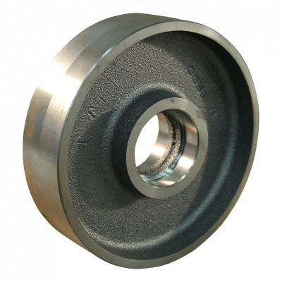 fixed castor 250mm serie 45 ᠆ 12 Plate mounting ball bearing