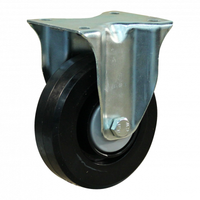 roue fixe 100mm série 07 ᠆ 15 Fixation platine roulement à billes