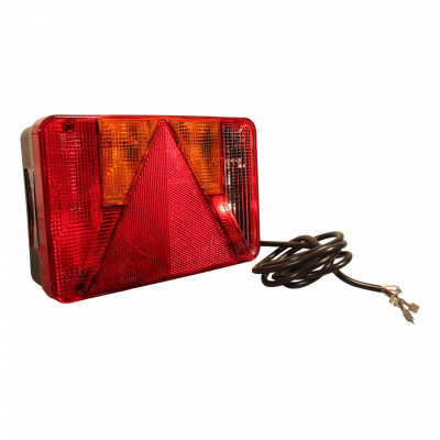 rear lamp Radex serie 5800 with cable and incl. bulbs 1500mm right