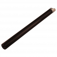 blocage du tuyau 14-28 500mm acier, Noir foncé RAL 9005 y compris l'adaptateur