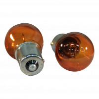 ampoules déclairage pour stop- / clignotant feu bau15S 12V 21W 15x47mm orange