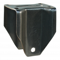 fixed castor 125mm serie 35 ᠆ 29 Plate mounting plain bore