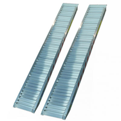loading ramp / pair straight aluminum 2500 x 360mm ᠆ head (L standard)