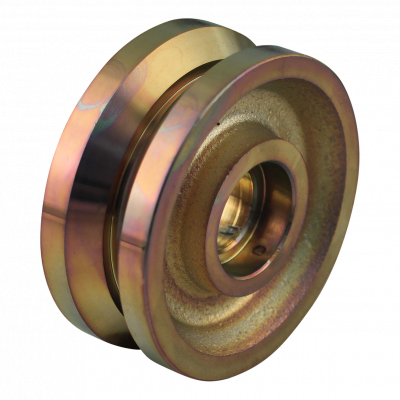 grooved wheel 150mm series 744 ᠆ ball bearing
