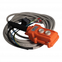 afstandsbediening 2-knops met kabel 10A 580cm