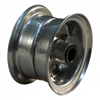 wheel 2.10-4H2 roller bearing Ø20 NL75mm steel grey white aluminum RAL 9006