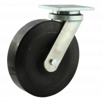 roulette pivotante 250mm serie 18 ᠆ 22 Fixation platine roulement à billes