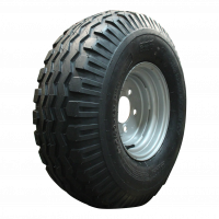air tire + wheel 10.0/80-12 IMPinch AW-909 7.00x12 steel grey white aluminum RAL 9006