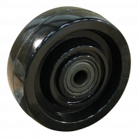 roulette pivotante 100mm serie 35 ᠆ 14 Fixation platine roulement à billes